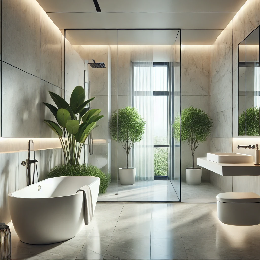 Modern Master Bathroom